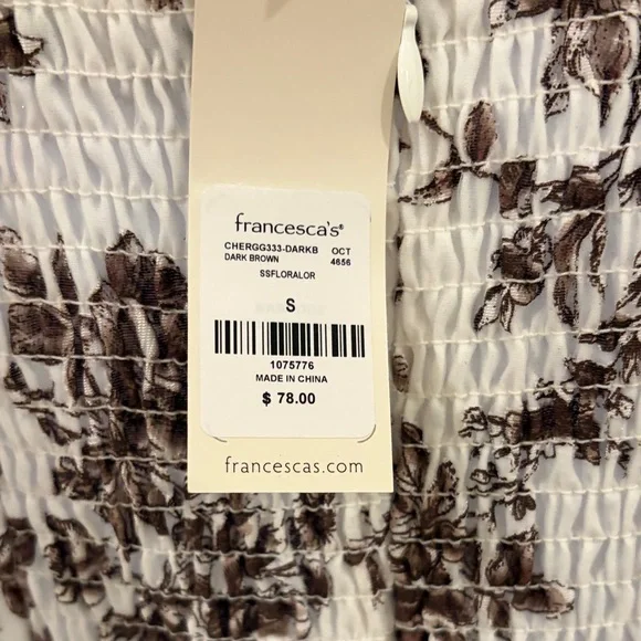 Floral Puff Sleeve Women’s dress - Picture 3 of 5